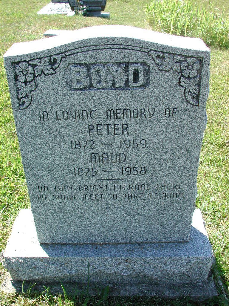 Headstone